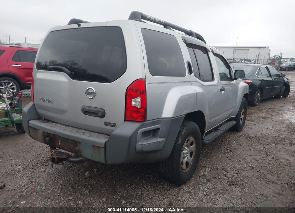 2008 NISSAN XTERRA X VIN: 5N1AN08W08C513446