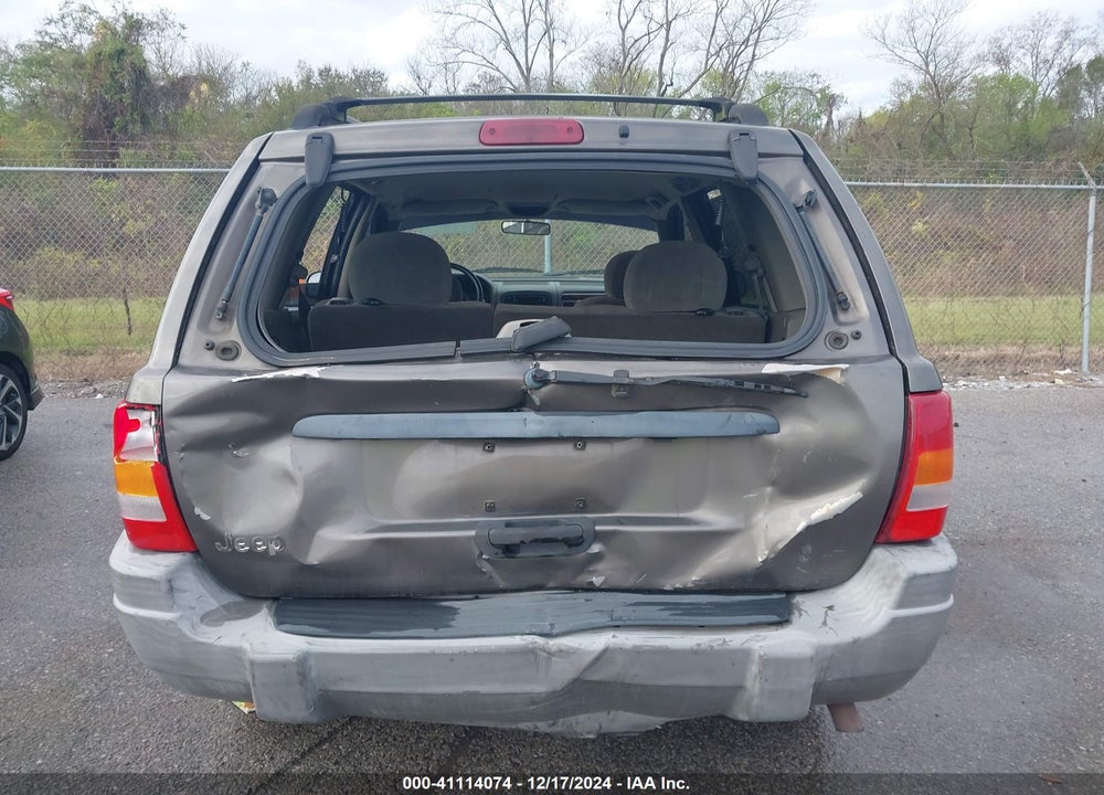 2000 JEEP GRAND CHEROKEE LAREDO VIN: 1J4G248S4YC333148