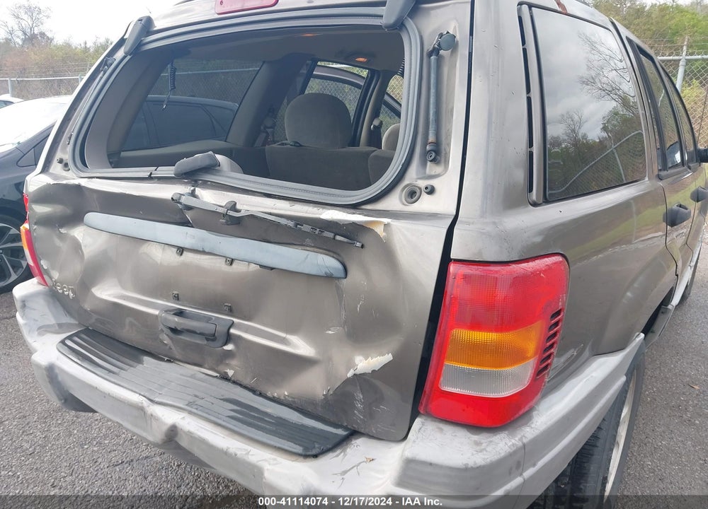 2000 JEEP GRAND CHEROKEE LAREDO VIN: 1J4G248S4YC333148