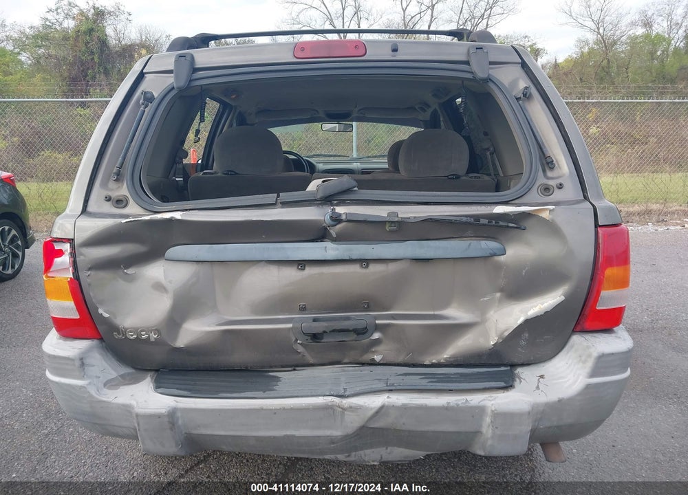 2000 JEEP GRAND CHEROKEE LAREDO VIN: 1J4G248S4YC333148