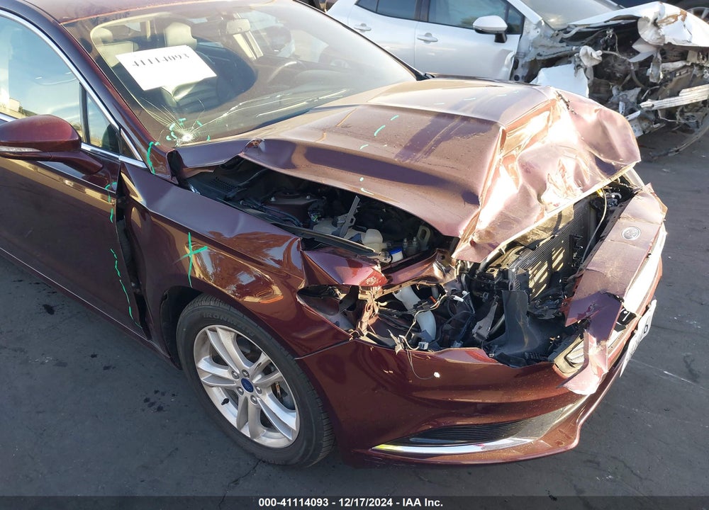 2018 FORD FUSION SE VIN: 3FA6P0HD6JR166334