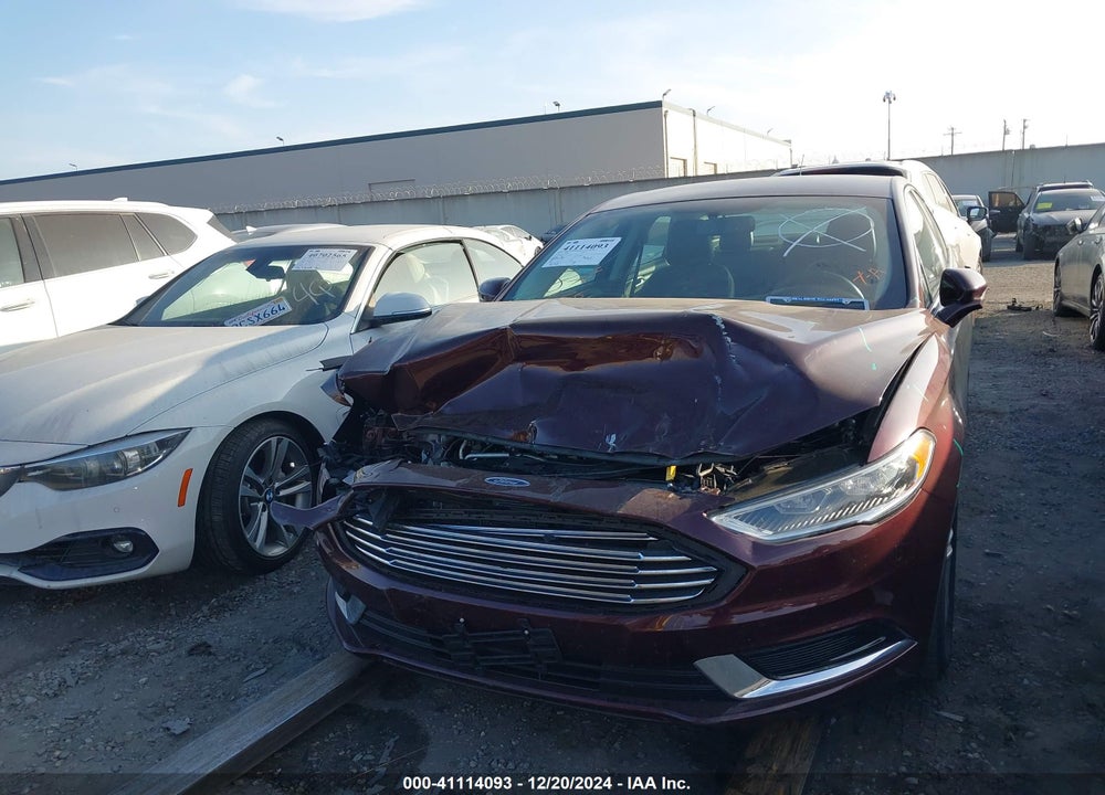 2018 FORD FUSION SE VIN: 3FA6P0HD6JR166334