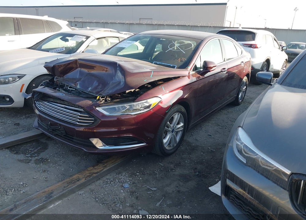 2018 FORD FUSION SE VIN: 3FA6P0HD6JR166334
