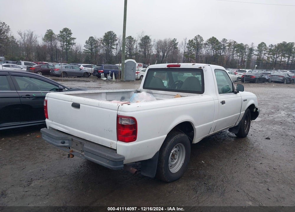 2001 FORD RANGER EDGE/XL/XLT VIN: 1FTYR10U21TB03387