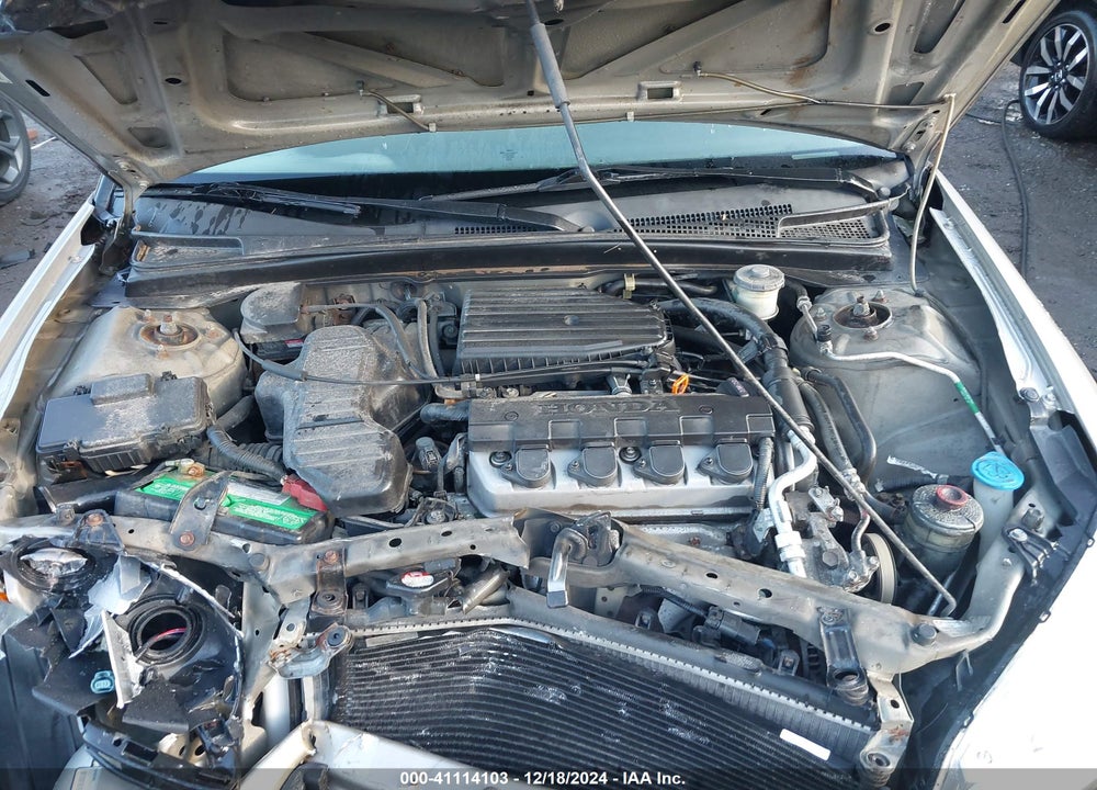 2004 HONDA CIVIC LX VIN: 2HGES16504H518041