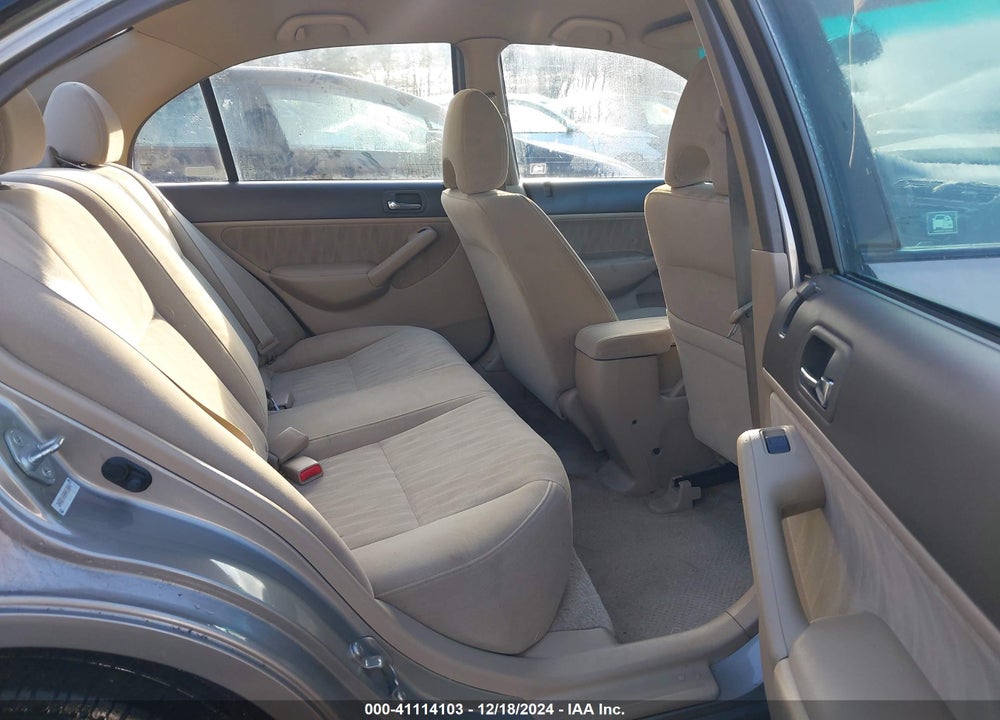 2004 HONDA CIVIC LX VIN: 2HGES16504H518041