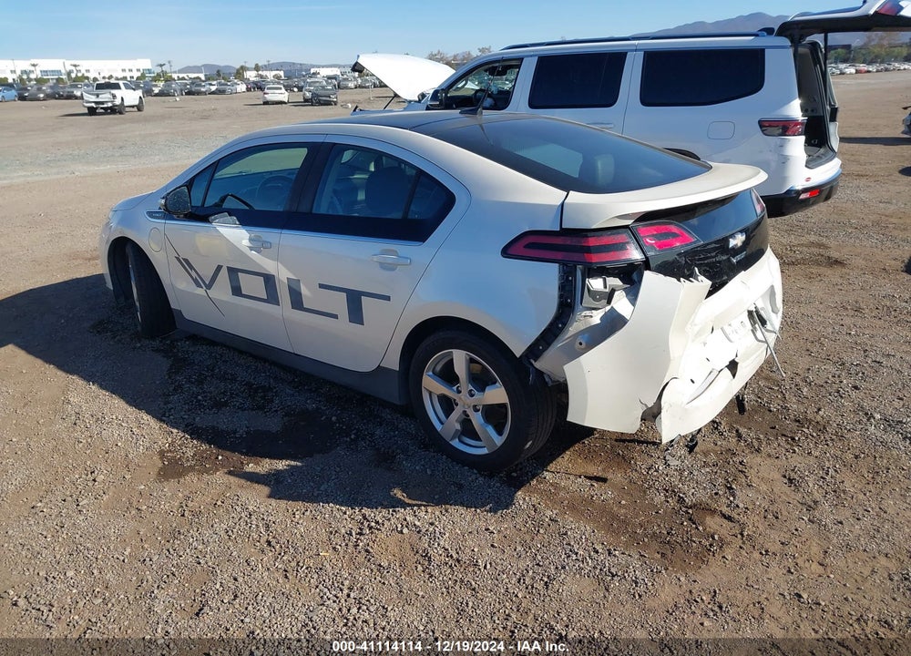 2011 CHEVROLET VOLT VIN: 1G1RD6E40BU101134