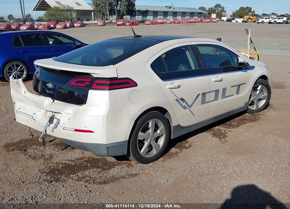 2011 CHEVROLET VOLT VIN: 1G1RD6E40BU101134