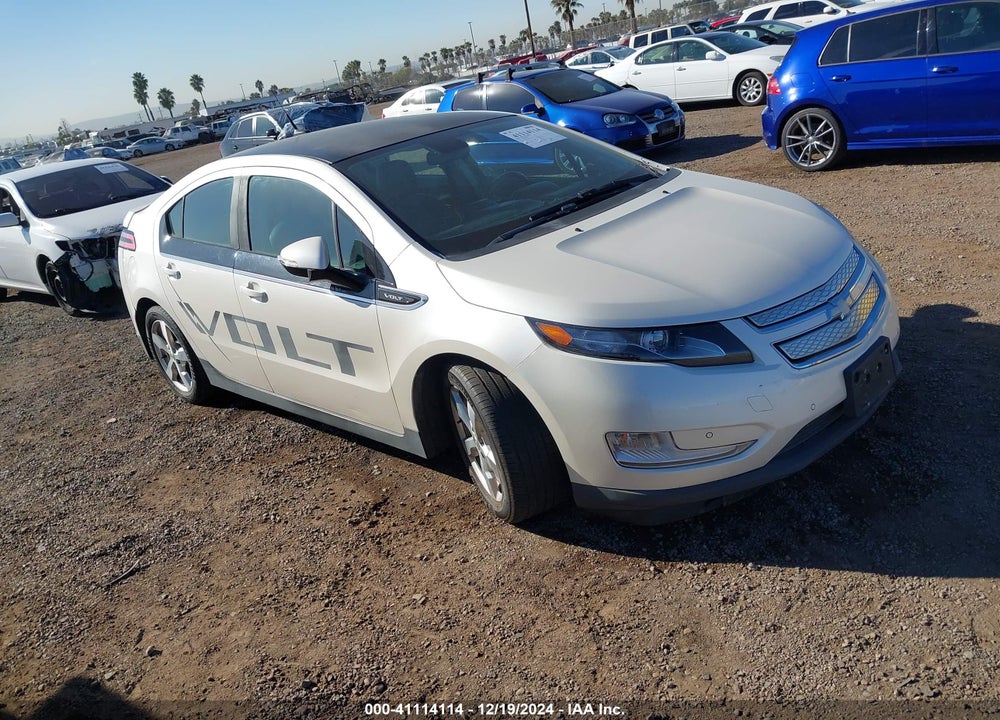 2011 CHEVROLET VOLT VIN: 1G1RD6E40BU101134