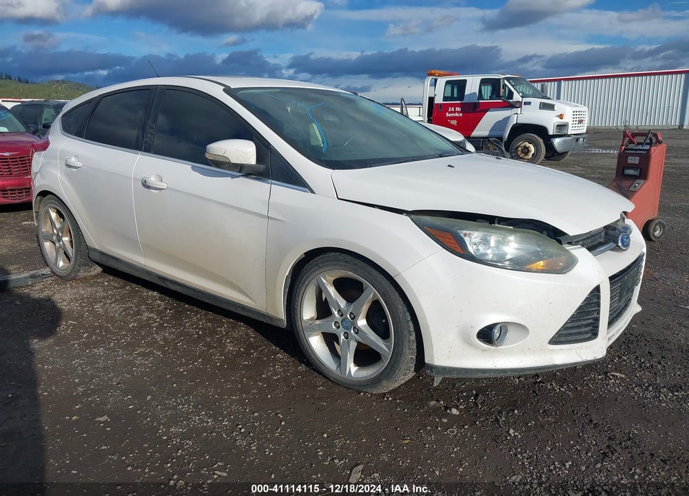 2012 FORD FOCUS TITANIUM VIN: 1FAHP3N23CL257964