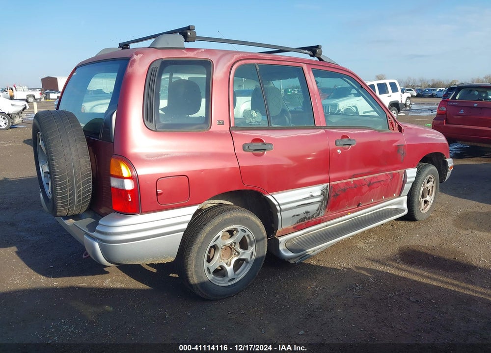 2001 CHEVROLET TRACKER HARD TOP LT VIN: 2CNBJ634916925372