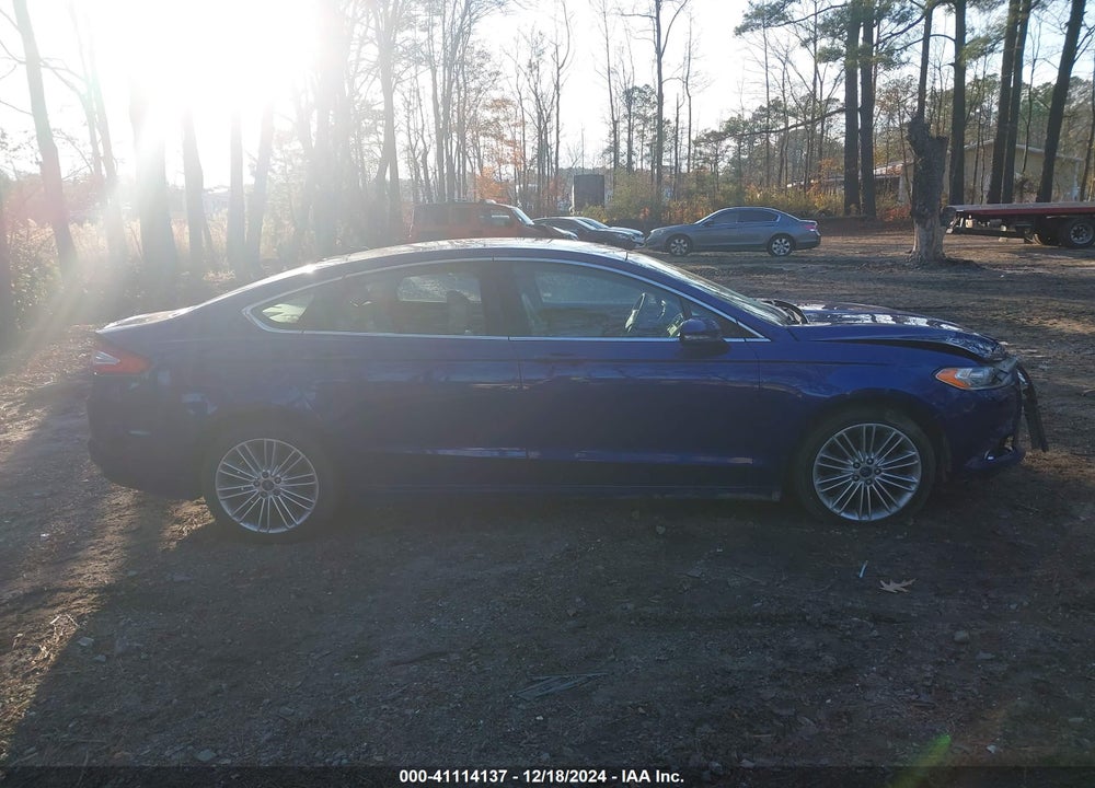 2016 FORD FUSION SE VIN: 3FA6P0T90GR348803