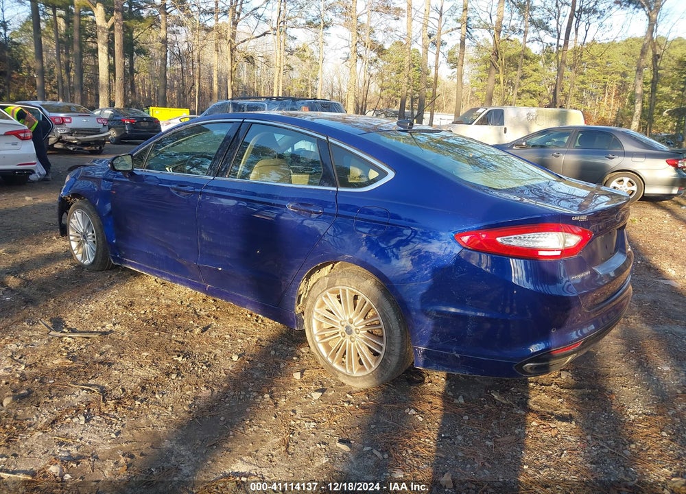2016 FORD FUSION SE VIN: 3FA6P0T90GR348803
