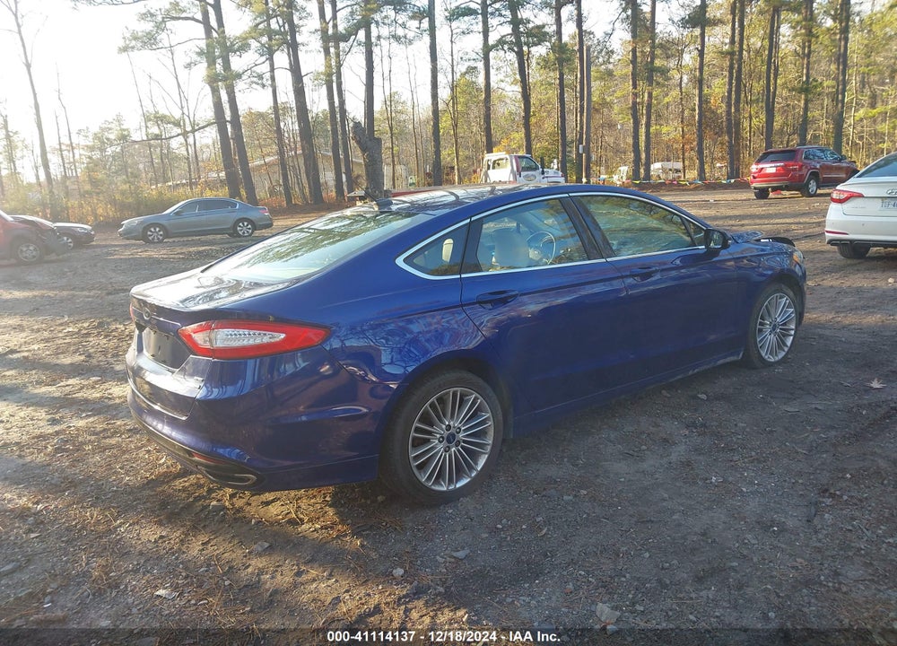 2016 FORD FUSION SE VIN: 3FA6P0T90GR348803