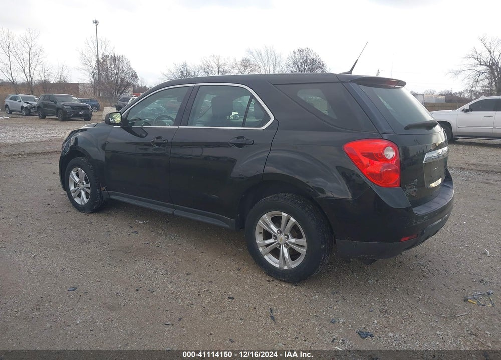 2011 CHEVROLET EQUINOX VIN: 2GNALBEC6B1206545