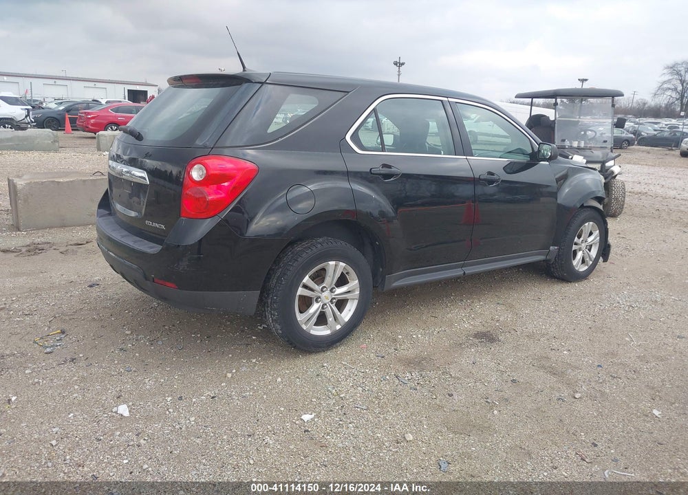 2011 CHEVROLET EQUINOX VIN: 2GNALBEC6B1206545