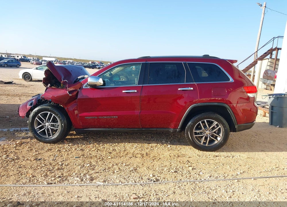2017 JEEP GRAND CHEROKEE LIMITED 4X4 VIN: 1C4RJFBG8HC604939