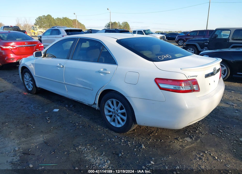 2010 TOYOTA CAMRY XLE VIN: 4T4BF3EK5AR051654