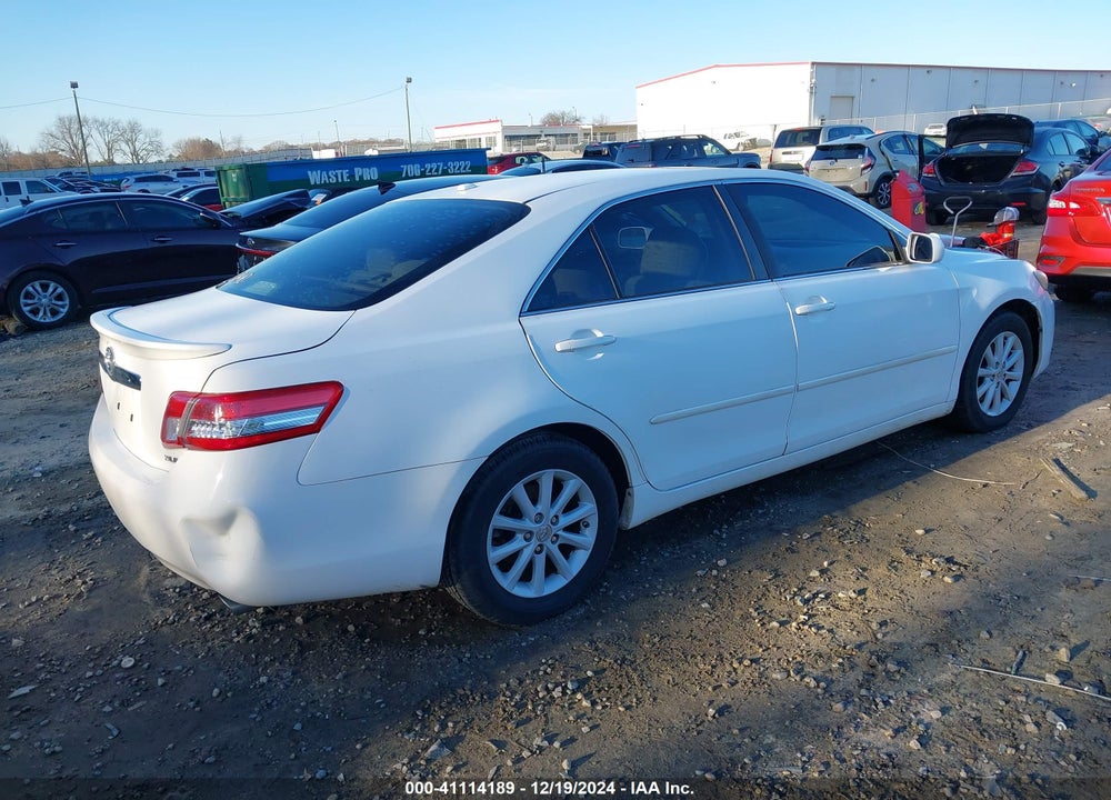 2010 TOYOTA CAMRY XLE VIN: 4T4BF3EK5AR051654