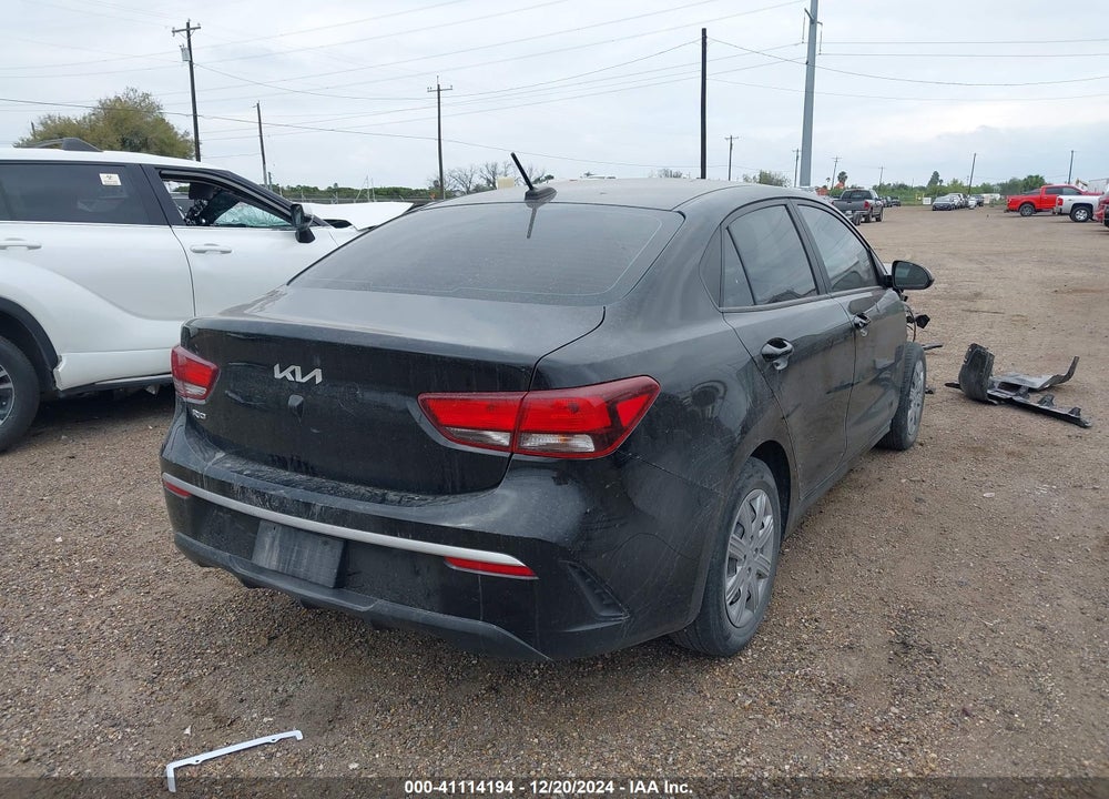 2022 KIA RIO VIN: 3KPA24AD8NE457161