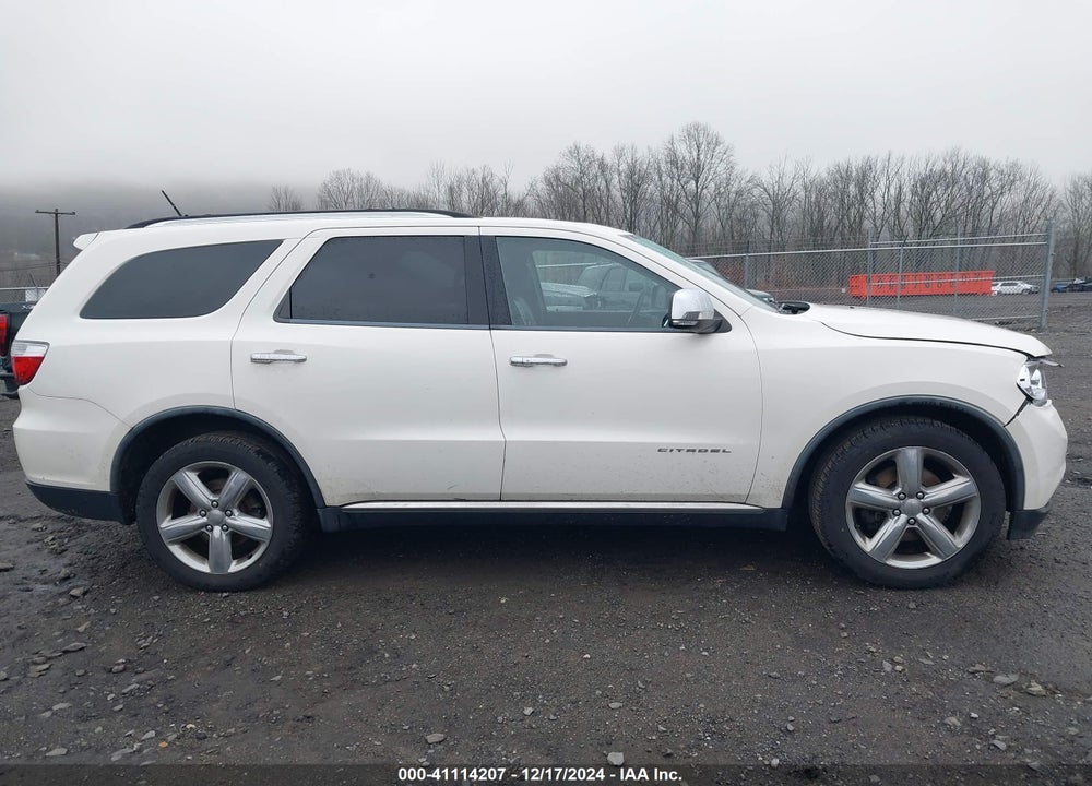 2011 DODGE DURANGO CITADEL VIN: 1D4RE5GG0BC720881