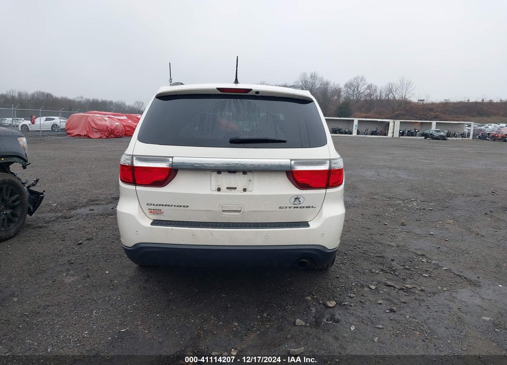 2011 DODGE DURANGO CITADEL VIN: 1D4RE5GG0BC720881