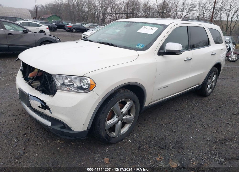 2011 DODGE DURANGO CITADEL VIN: 1D4RE5GG0BC720881