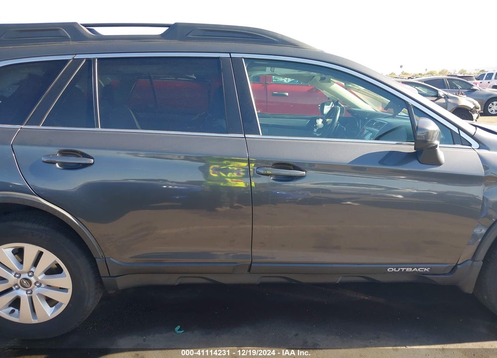 2018 SUBARU OUTBACK 2.5I PREMIUM VIN: 4S4BSACC1J3207037