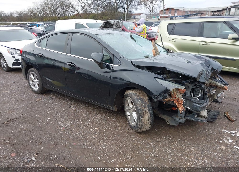2018 CHEVROLET CRUZE LT AUTO VIN: 1G1BE5SM7J7157176