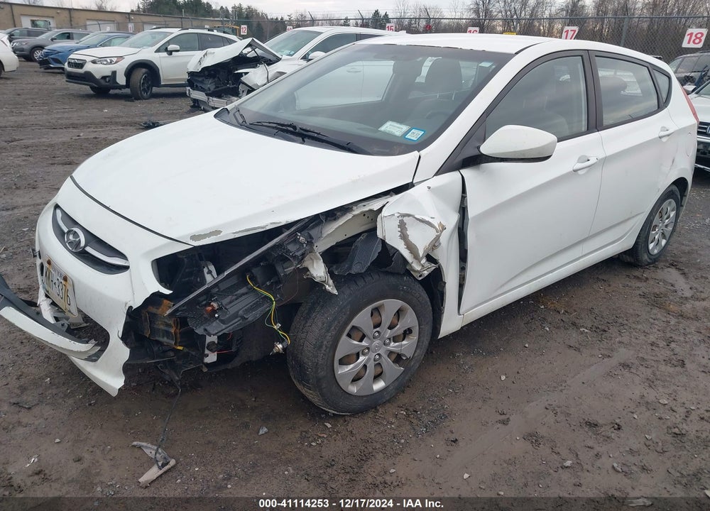 2016 HYUNDAI ACCENT SE VIN: KMHCT5AE7GU245839