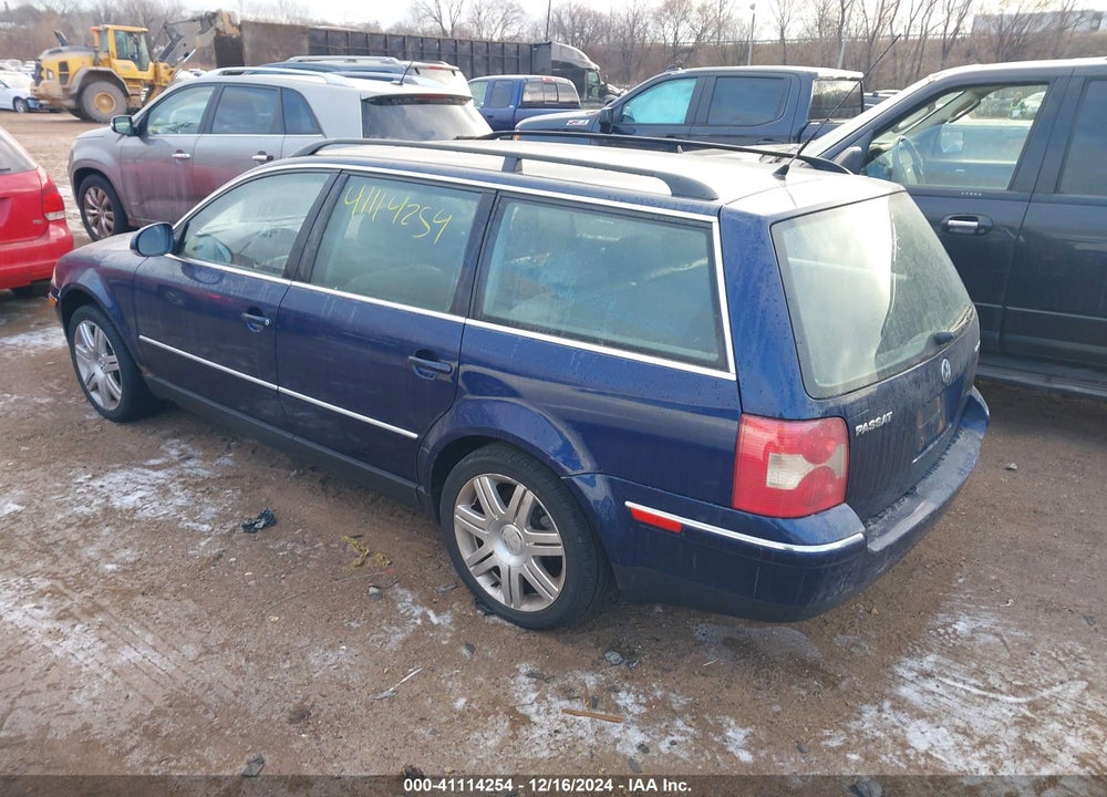 2005 VOLKSWAGEN PASSAT GLS VIN: WVWDD63B15E139506