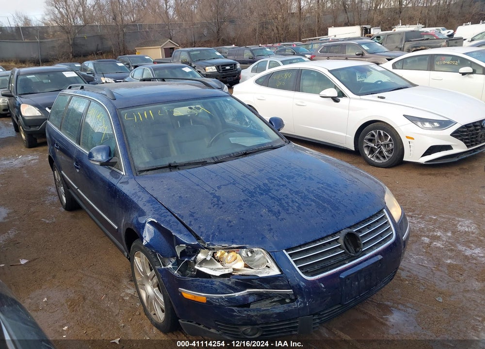 2005 VOLKSWAGEN PASSAT GLS VIN: WVWDD63B15E139506