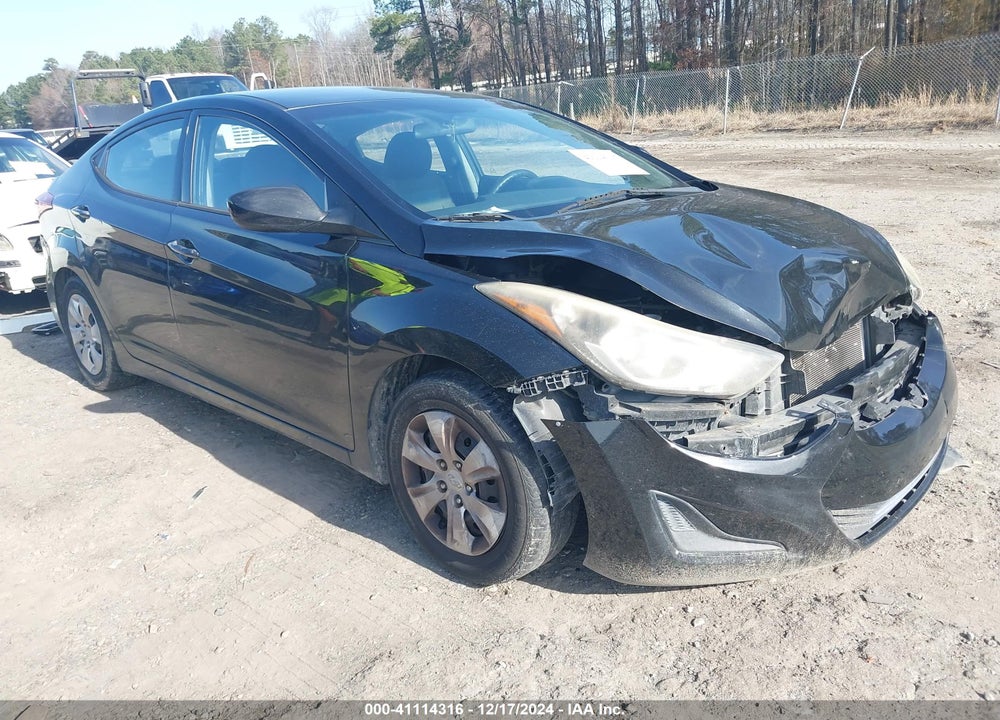 2016 HYUNDAI ELANTRA SE VIN: 5NPDH4AE5GH770266