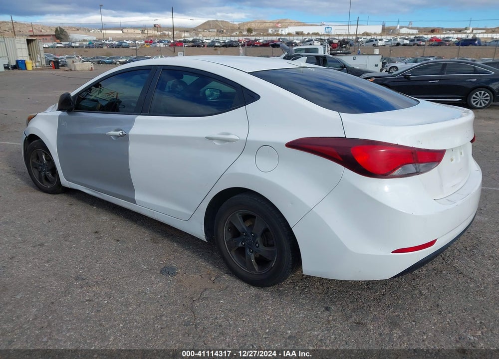 2014 HYUNDAI ELANTRA SE VIN: 5NPDH4AE6EH477523