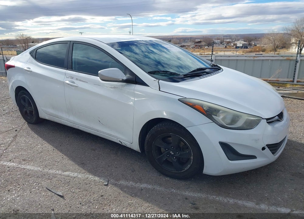 2014 HYUNDAI ELANTRA SE VIN: 5NPDH4AE6EH477523