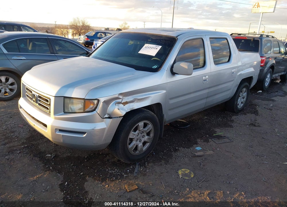 2006 HONDA RIDGELINE RTL VIN: 2HJYK16536H533434