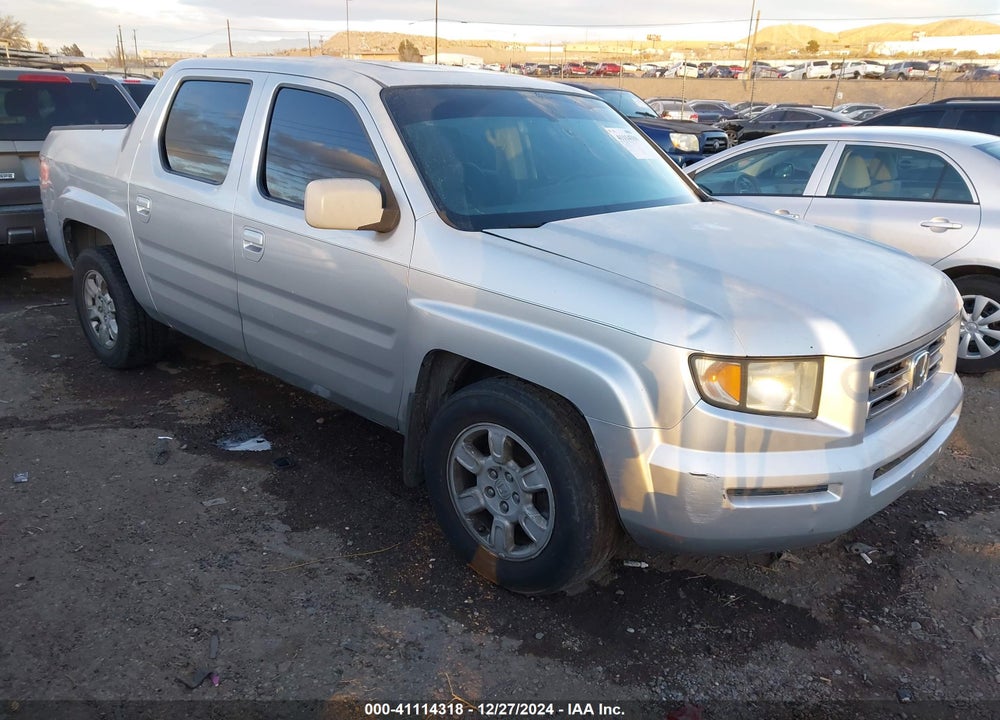 2006 HONDA RIDGELINE RTL VIN: 2HJYK16536H533434
