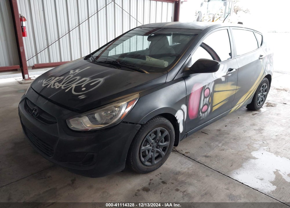 2013 HYUNDAI ACCENT GS VIN: KMHCT5AE8DU089788