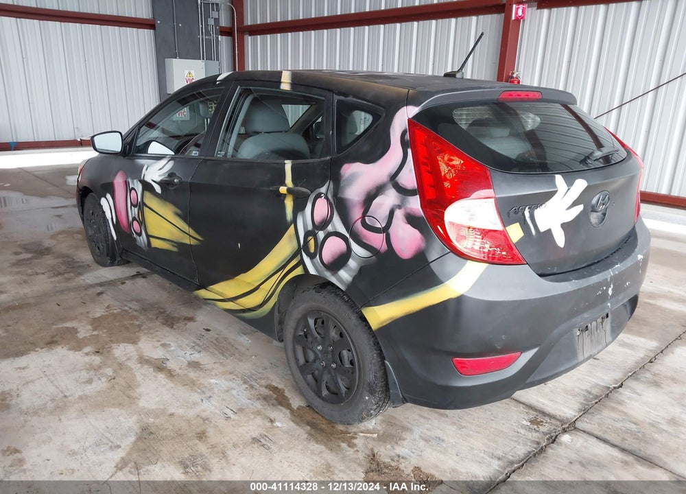 2013 HYUNDAI ACCENT GS VIN: KMHCT5AE8DU089788