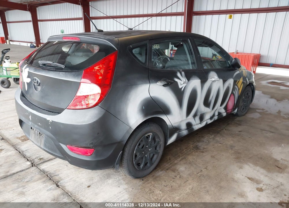 2013 HYUNDAI ACCENT GS VIN: KMHCT5AE8DU089788