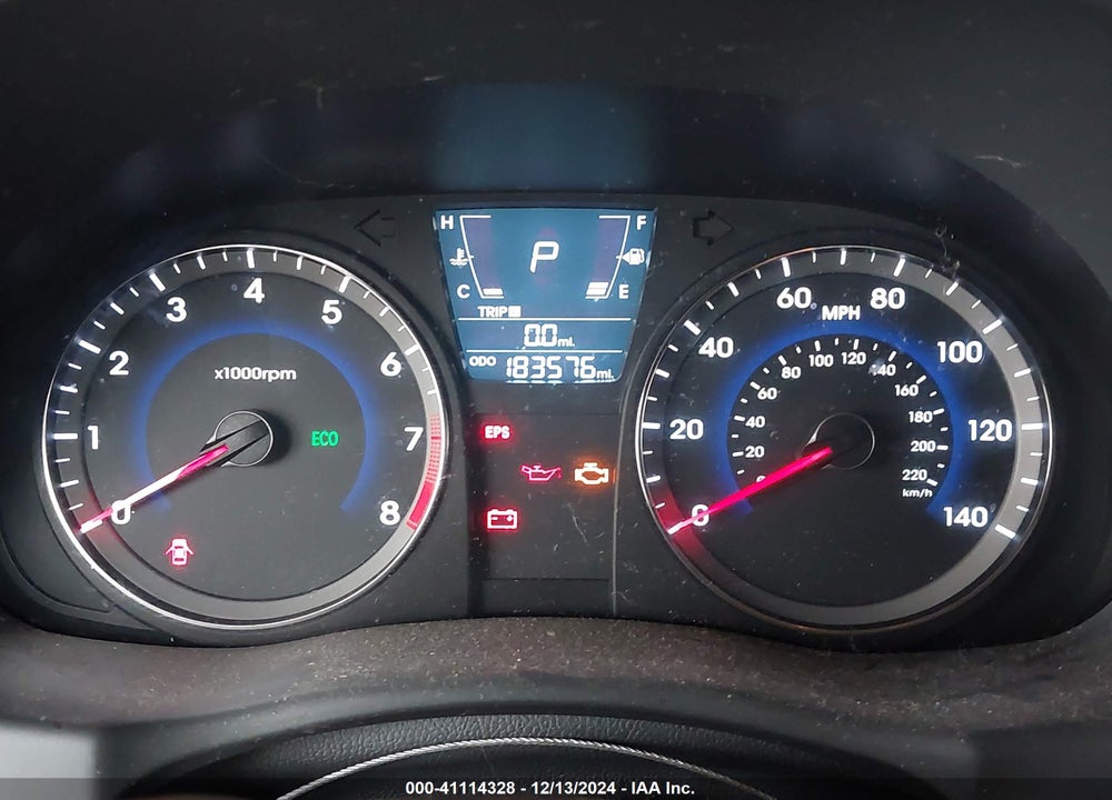 2013 HYUNDAI ACCENT GS VIN: KMHCT5AE8DU089788