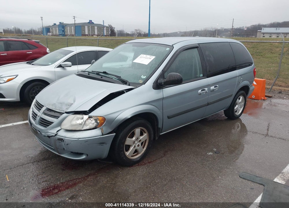 2006 DODGE CARAVAN SXT VIN: 1D4GP45R86B570918