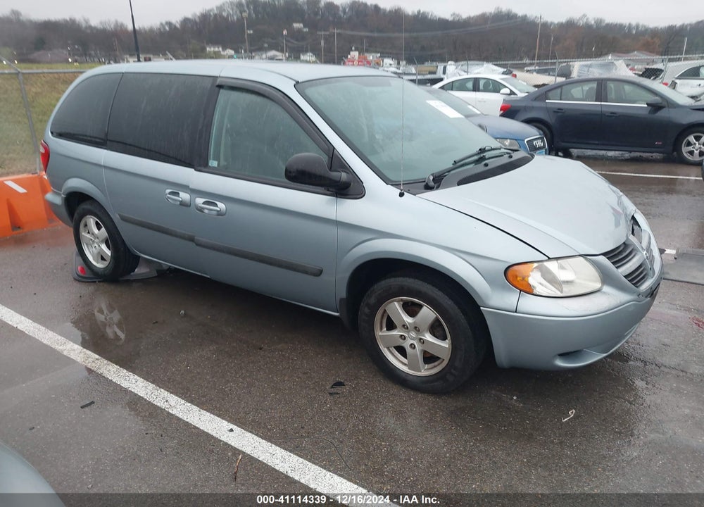 2006 DODGE CARAVAN SXT VIN: 1D4GP45R86B570918