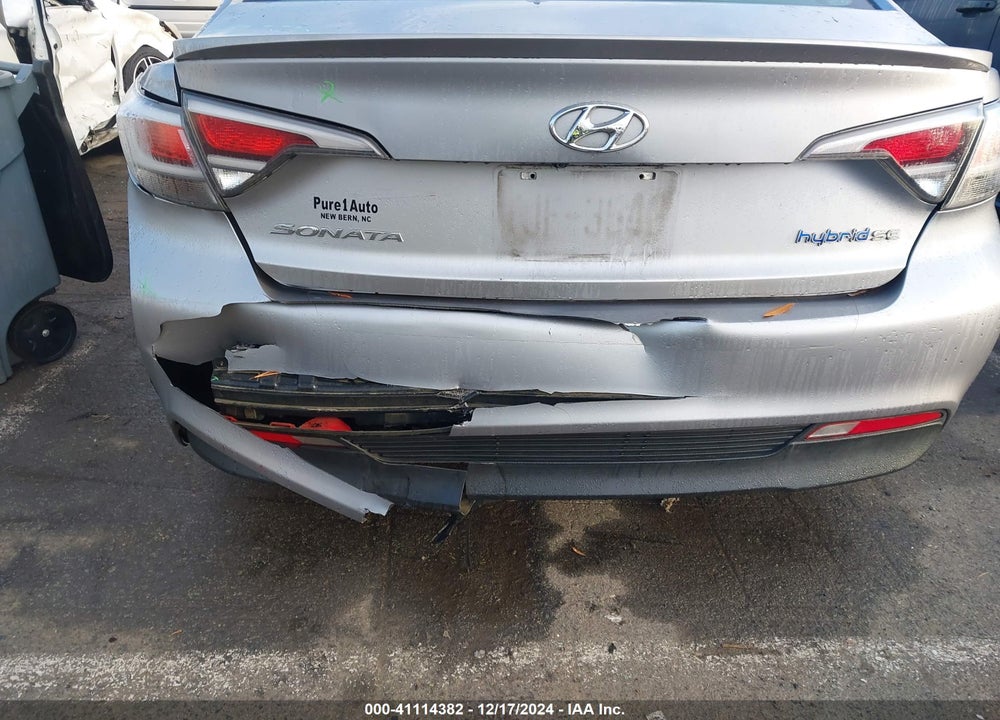 2016 HYUNDAI SONATA HYBRID SE VIN: KMHE24L11GA008765
