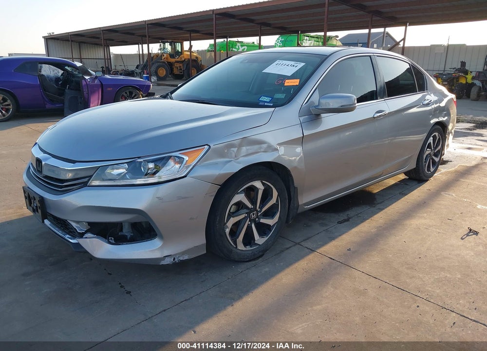 2016 HONDA ACCORD EX VIN: 1HGCR2F0XGA152248