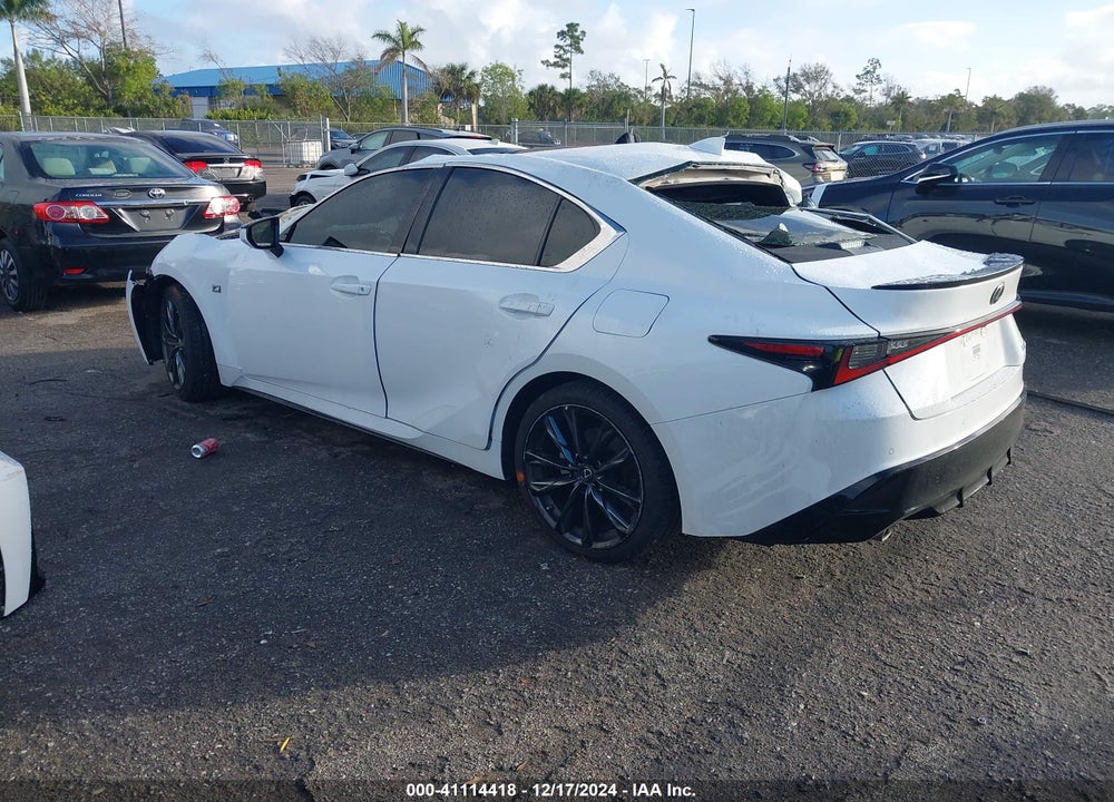 2022 LEXUS IS 350 F-SPORT VIN: JTHGZ1B27N5055014