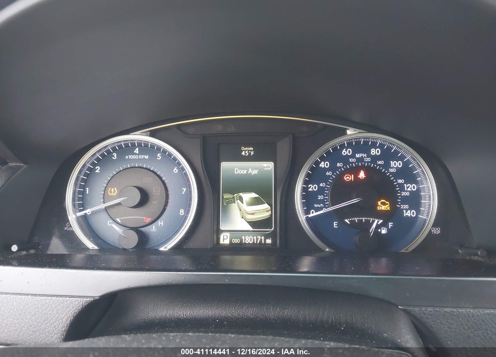 2016 TOYOTA CAMRY VIN: 4T1BF1FK1GU122340