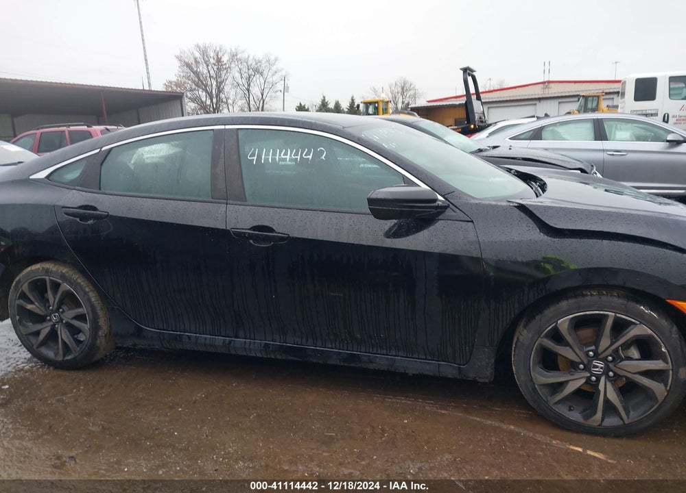 2019 HONDA CIVIC VIN: 2HGFC2F81KH553136