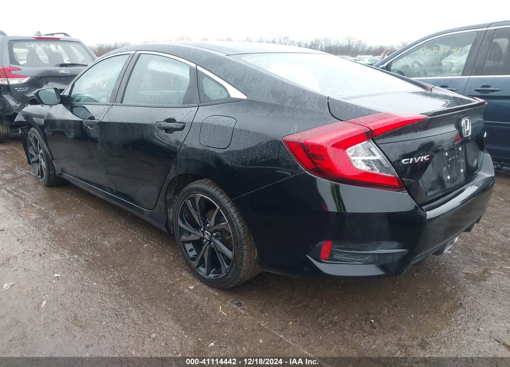 2019 HONDA CIVIC VIN: 2HGFC2F81KH553136
