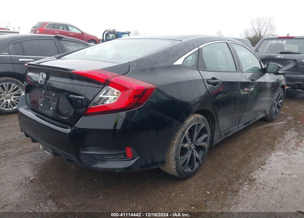 2019 HONDA CIVIC VIN: 2HGFC2F81KH553136